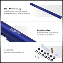 Load image into Gallery viewer, Nissan RB30 RB30DETT Fuel Injector Rail Blue