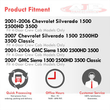 Load image into Gallery viewer, Chevrolet Silverado 2001-2006 / GMC Sierra 2001-2006 2-Piece Rocker Panels (4 Door Crew Cab Models Only)
