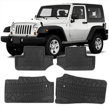 Load image into Gallery viewer, Jeep Wrangler JK 2-Door 2007-2013 All Weather Guard 3D Floor Mat Liner