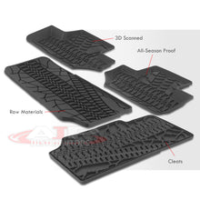 Load image into Gallery viewer, Jeep Wrangler JK 2-Door 2007-2013 All Weather Guard 3D Floor Mat Liner