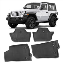Load image into Gallery viewer, Jeep Wrangler JL 2-Door 2019-2022 All Weather Guard 3D Floor Mat Liner