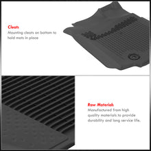 Load image into Gallery viewer, Toyota Tacoma (Double Cab Models with Automatic Transmission Only) 2018-2023 All Weather Guard 3D Floor Mat Liner