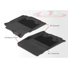 Load image into Gallery viewer, Toyota Tacoma (Double Cab Models with Automatic Transmission Only) 2018-2023 All Weather Guard 3D Floor Mat Liner