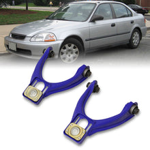 Load image into Gallery viewer, Honda Civic 1996-2000 Front Upper Control Arms Camber Kit Blue