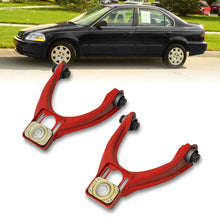 Load image into Gallery viewer, Honda Civic 1996-2000 Front Upper Control Arms Camber Kit Red