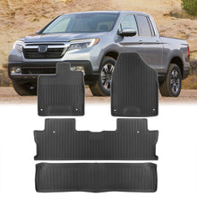 Load image into Gallery viewer, Honda Ridgeline 2017-2022 All Weather Guard 3D Floor Mat Liner