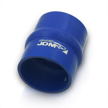 Load image into Gallery viewer, 2.5" Straight Bellow Silicone Coupler Blue