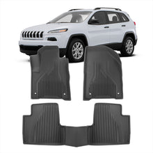 Load image into Gallery viewer, Jeep Cherokee 2016-2021 All Weather Guard 3D Floor Mat Liner