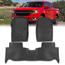 Load image into Gallery viewer, Chevrolet Colorado 2015-2022 / GMC Canyon 2015-2022 All Weather Guard 3D Floor Mat Liner (Crew Cab Models Only)
