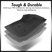 Load image into Gallery viewer, Chevrolet Colorado 2015-2022 / GMC Canyon 2015-2022 All Weather Guard 3D Floor Mat Liner (Crew Cab Models Only)