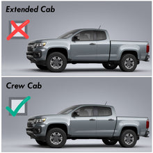 Load image into Gallery viewer, Chevrolet Colorado 2015-2022 / GMC Canyon 2015-2022 All Weather Guard 3D Floor Mat Liner (Crew Cab Models Only)
