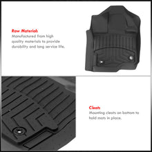 Load image into Gallery viewer, Ford F150 Extended Cab 2015-2022 All Weather Guard 3D Floor Mat Liner (Models With Bucket Seating & Carpet Flooring)