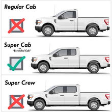 Load image into Gallery viewer, Ford F150 Extended Cab 2015-2022 All Weather Guard 3D Floor Mat Liner (Models With Bucket Seating & Carpet Flooring)