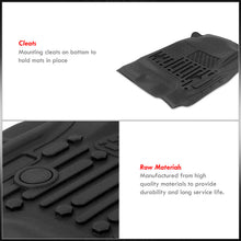 Load image into Gallery viewer, Chevrolet Silverado 1500 2014-2018 / Silverado 2500HD 3500HD 2015-2019 / GMC Sierra 1500 2014-2018 / Sierra 2500HD 3500HD 2015-2019 All Weather Guard 3D Floor Mat Liner (Double & Extended Cab Models Only)