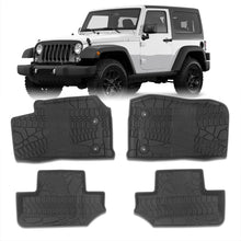 Load image into Gallery viewer, Jeep Wrangler JK 2-Door 2014-2018 All Weather Guard 3D Floor Mat Liner