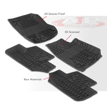 Load image into Gallery viewer, Jeep Wrangler JK 2-Door 2014-2018 All Weather Guard 3D Floor Mat Liner