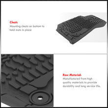 Load image into Gallery viewer, Jeep Wrangler JK 4-Door 2014-2018 All Weather Guard 3D Floor Mat Liner