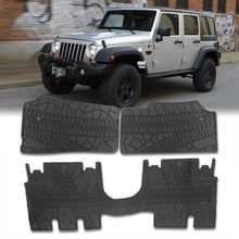 Load image into Gallery viewer, Jeep Wrangler JK 4-Door 2007-2013 All Weather Guard 3D Floor Mat Liner