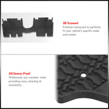 Load image into Gallery viewer, Jeep Wrangler JK 4-Door 2007-2013 All Weather Guard 3D Floor Mat Liner