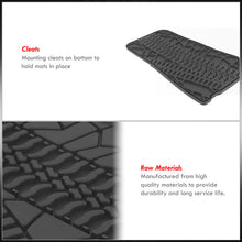 Load image into Gallery viewer, Jeep Wrangler JK 4-Door 2007-2013 All Weather Guard 3D Floor Mat Liner