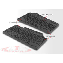 Load image into Gallery viewer, Jeep Wrangler JK 4-Door 2007-2013 All Weather Guard 3D Floor Mat Liner