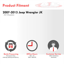 Load image into Gallery viewer, Jeep Wrangler JK 4-Door 2007-2013 All Weather Guard 3D Floor Mat Liner