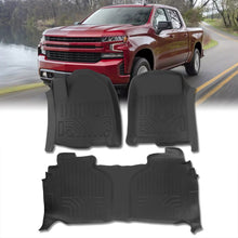 Load image into Gallery viewer, Chevrolet Silverado 1500 2019-2022 / GMC Sierra 1500 2019-2022 All Weather Guard 3D Floor Mat Liner (Crew Cab Models Only)