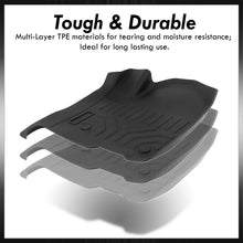 Load image into Gallery viewer, Chevrolet Silverado 1500 2019-2022 / GMC Sierra 1500 2019-2022 All Weather Guard 3D Floor Mat Liner (Crew Cab Models Only)