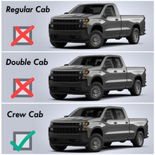 Load image into Gallery viewer, Chevrolet Silverado 1500 2019-2022 / GMC Sierra 1500 2019-2022 All Weather Guard 3D Floor Mat Liner (Crew Cab Models Only)