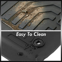 Load image into Gallery viewer, Ford F250 F350 F450 Super Duty Crew Cab 2017-2022 All Weather Guard 3D Floor Mat Liner (Models With Carpet Flooring & Rear Under-Seat Storage)