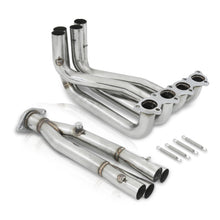 Load image into Gallery viewer, Acura Integra 1990-2001 / Honda Civic Si 1999-2000 / Del Sol Si 1993-1997 B-Series B16 B17 B18 B20 TRI-Y Stainless Steel Exhaust Header (2-Piece)