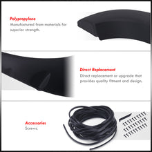 Load image into Gallery viewer, Dodge Ram 1500 1994-2001 / 2500 3500 1994-2002 Front & Rear OE Style Wheel Well Fender Flares Textured Black (For Fleetside Models With 78" & 96" Bedss; Excluding Dually Models)