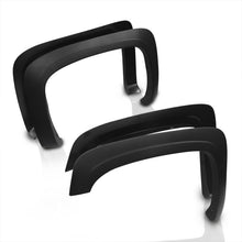 Load image into Gallery viewer, Chevrolet Silverado 1500 2007-2013 / Chevrolet Silverado 2500HD 3500HD 2007-2014 Front & Rear OE Style Wheel Well Fender Flares Textured Black (For Regular & Extended Fleetside Models With 6.5ft & 8.1ft Beds)