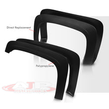 Load image into Gallery viewer, Chevrolet Silverado 1500 2007-2013 / Chevrolet Silverado 2500HD 3500HD 2007-2014 Front & Rear OE Style Wheel Well Fender Flares Textured Black (For Regular & Extended Fleetside Models With 6.5ft & 8.1ft Beds)