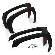 Load image into Gallery viewer, Chevrolet Silverado 1999-2006 / GMC Sierra 1999-2006 Front & Rear OE Style Wheel Well Fender Flares Textured Black