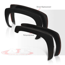 Load image into Gallery viewer, Chevrolet Silverado 1999-2006 / GMC Sierra 1999-2006 Front & Rear OE Style Wheel Well Fender Flares Textured Black