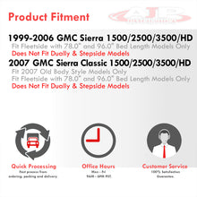 Load image into Gallery viewer, Chevrolet Silverado 1999-2006 / GMC Sierra 1999-2006 Front & Rear OE Style Wheel Well Fender Flares Textured Black