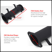 Load image into Gallery viewer, Nissan 240SX S13 S14 1989-1998 3" Stainless Steel Non-Resonated Test Pipe Black