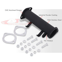 Load image into Gallery viewer, Nissan 240SX S13 S14 1989-1998 3" Stainless Steel Non-Resonated Test Pipe Black
