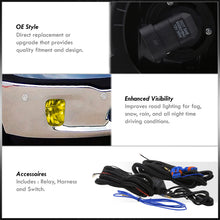 Load image into Gallery viewer, Dodge RAM 1500 2013-2018 Front Fog Lights Yellow Len (Includes Switch & Wiring Harness)
