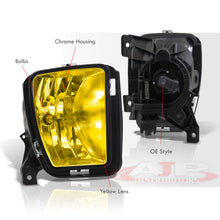 Load image into Gallery viewer, Dodge RAM 1500 2013-2018 Front Fog Lights Yellow Len (Includes Switch & Wiring Harness)