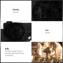 Load image into Gallery viewer, Honda CR-V 2005-2006 Front Fog Lights Smoked Len (Includes Switch & Wiring Harness)