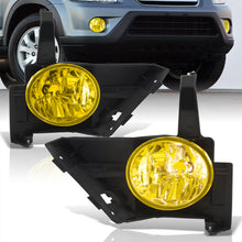 Load image into Gallery viewer, Honda CR-V 2005-2006 Front Fog Lights Yellow Len (Includes Switch & Wiring Harness)