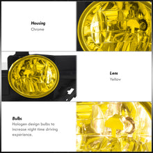 Load image into Gallery viewer, Honda CR-V 2005-2006 Front Fog Lights Yellow Len (Includes Switch & Wiring Harness)