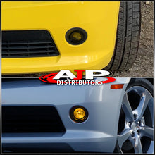 Load image into Gallery viewer, Chevrolet Camaro 3.6L V6 2014-2015 Front Fog Lights Yellow Len (Includes Switch & Wiring Harness)