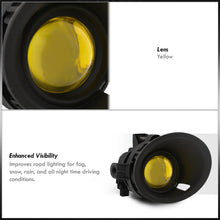 Load image into Gallery viewer, Chevrolet Camaro 3.6L V6 2014-2015 Front Fog Lights Yellow Len (Includes Switch & Wiring Harness)