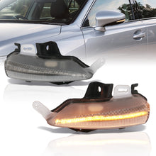Load image into Gallery viewer, Lexus IS200 IS250 IS300 IS350 2014-2020 / CT200H 2014-2017 / LS460 LS600 2013-2017 Front Amber Sequential LED Side Mirror Signal Marker Lights Smoke Len