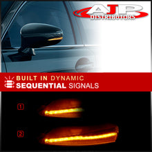 Load image into Gallery viewer, Lexus IS200 IS250 IS300 IS350 2014-2020 / CT200H 2014-2017 / LS460 LS600 2013-2017 Front Amber Sequential LED Side Mirror Signal Marker Lights Clear Len