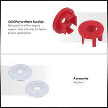 Load image into Gallery viewer, Subaru Impreza WRX 2008-2014 / STI 2008-2014 / Forester 2009-2013 / Legacy 1999-2010 / Liberty 1999-2010 / Outback 1999-2009 Rear Differential Mount Bushing Insert Red