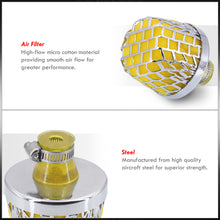 Load image into Gallery viewer, Universal Breather Filter (12MM Regular Style) Yellow